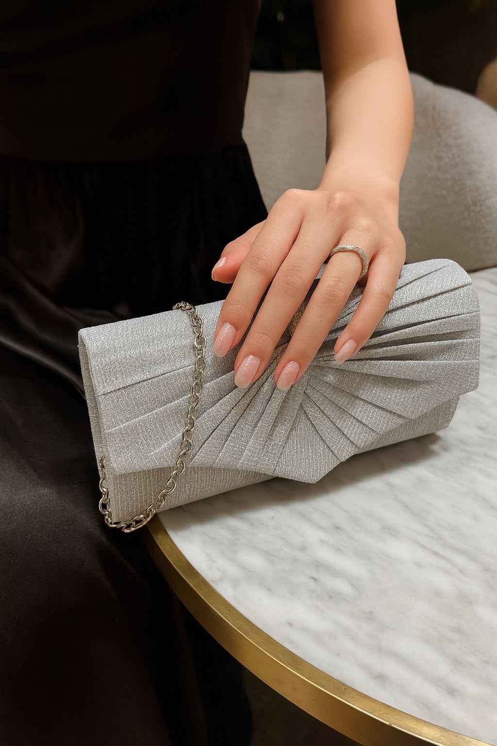 Argenté Clutch